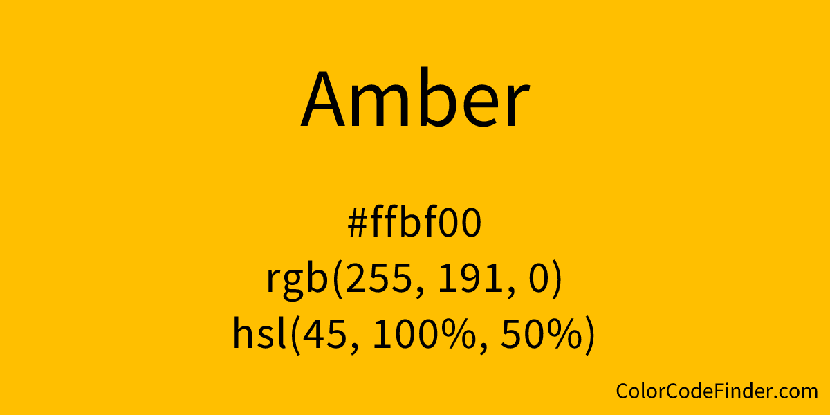 Amber