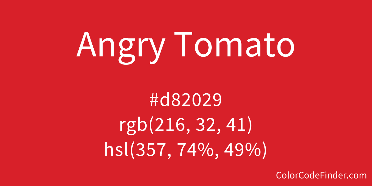 Angry Tomato