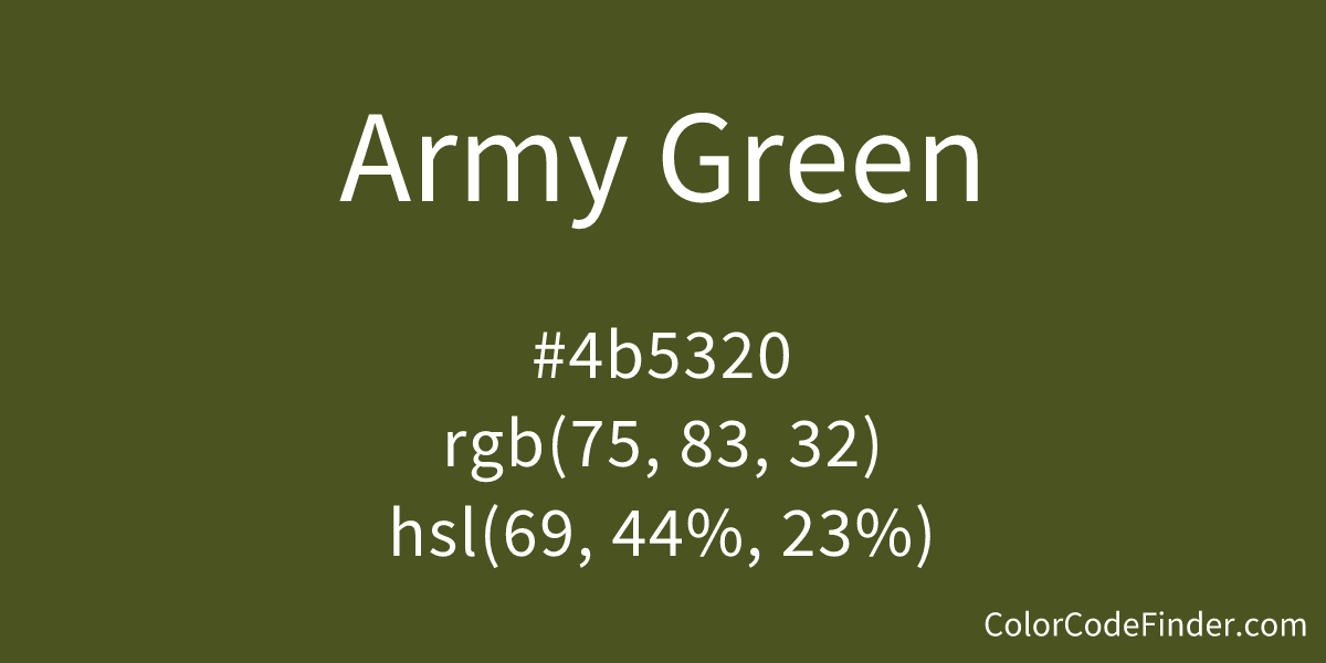 Army Green