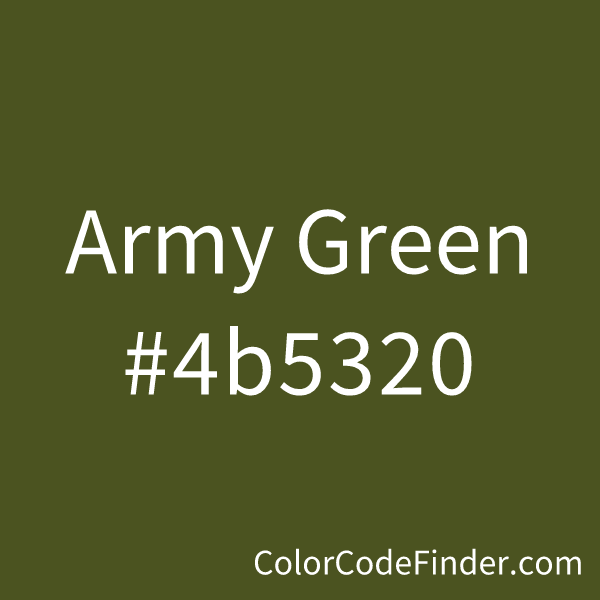 army-green-color-code-is-4b5320