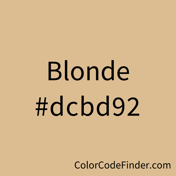 Blonde