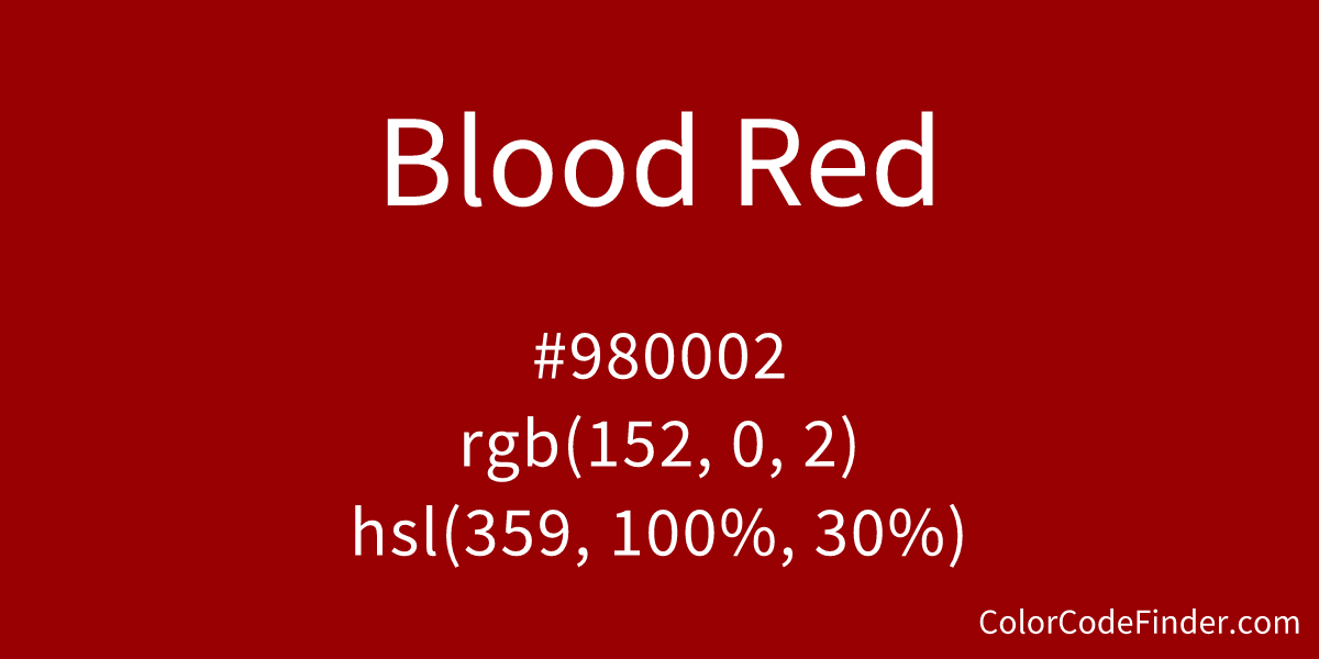 blood-red-color-code-is-980002