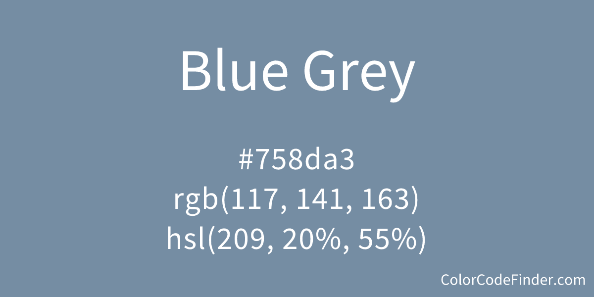 Blue Grey