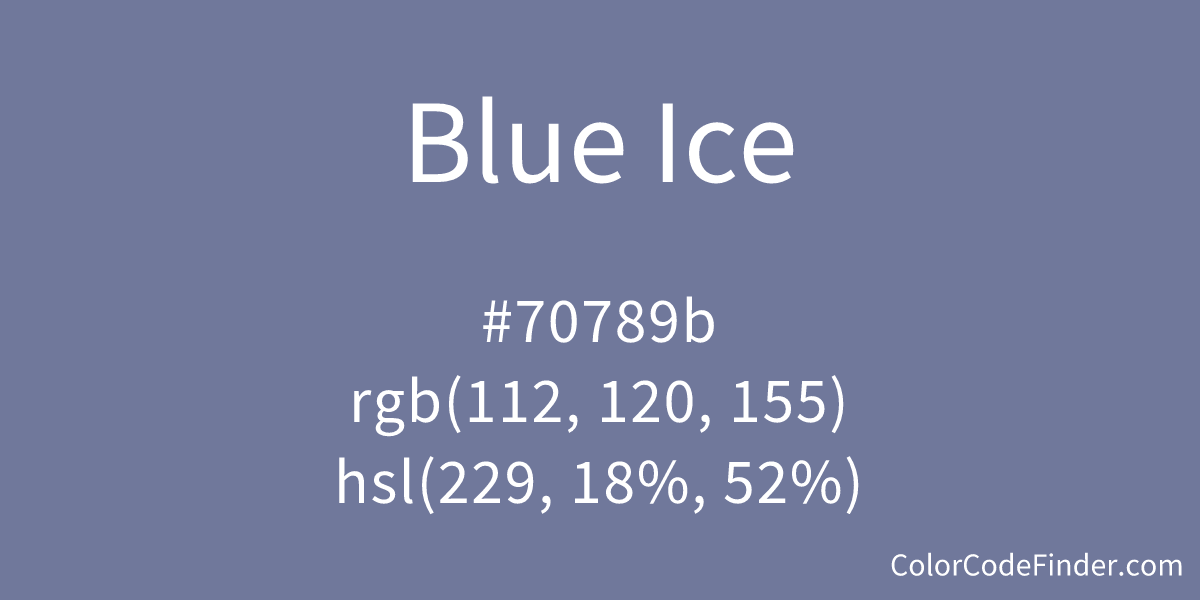 Blue Ice