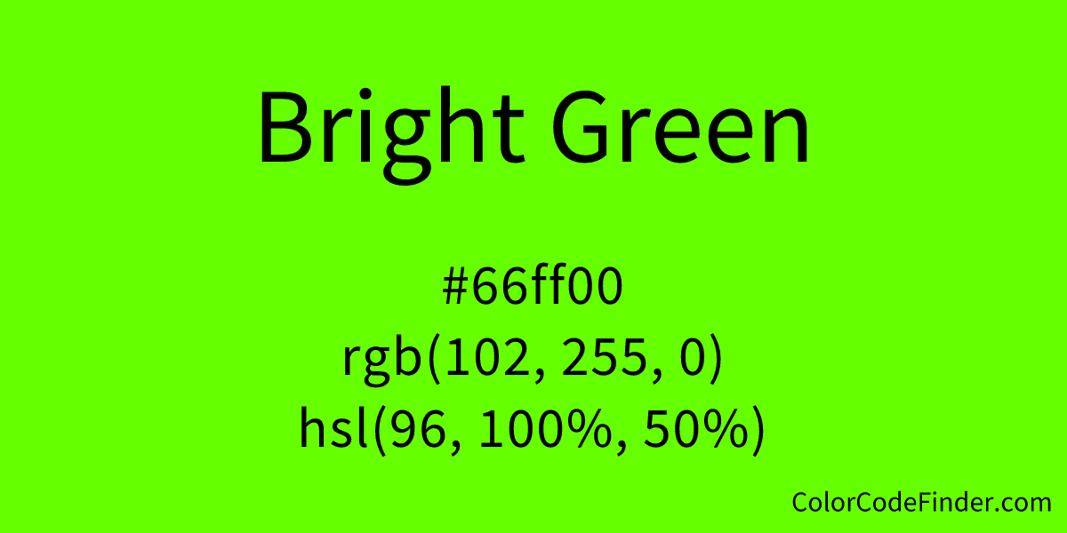 bright-green-color-code-is-66ff00