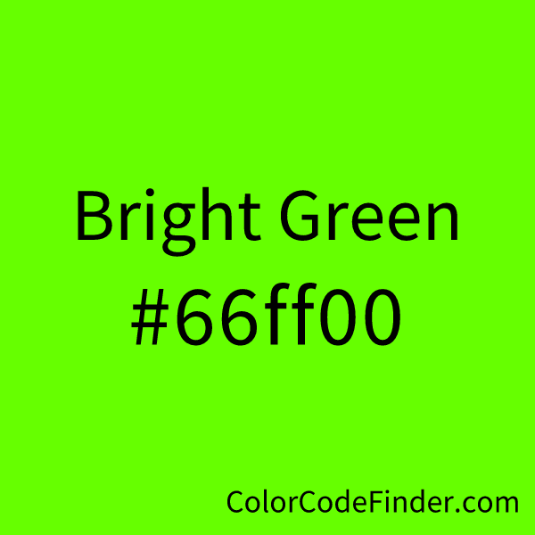 bright-green-color-code-is-66ff00