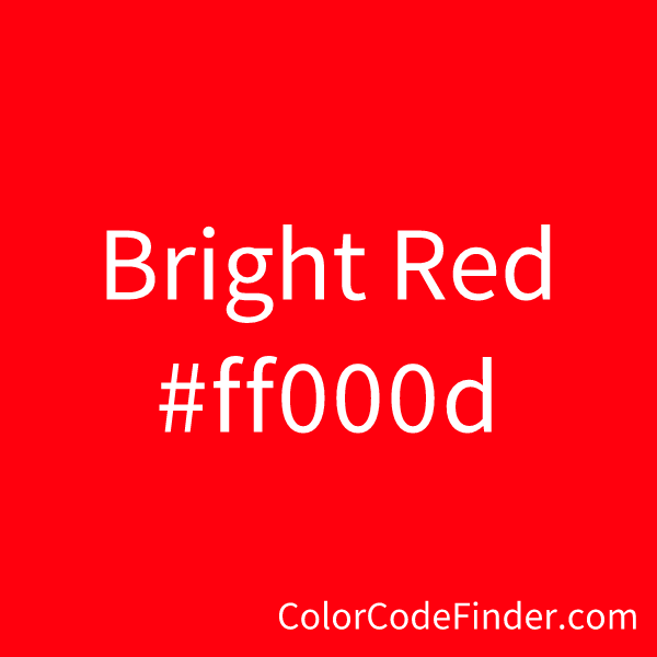 bright-red-color-code-is-ff000d