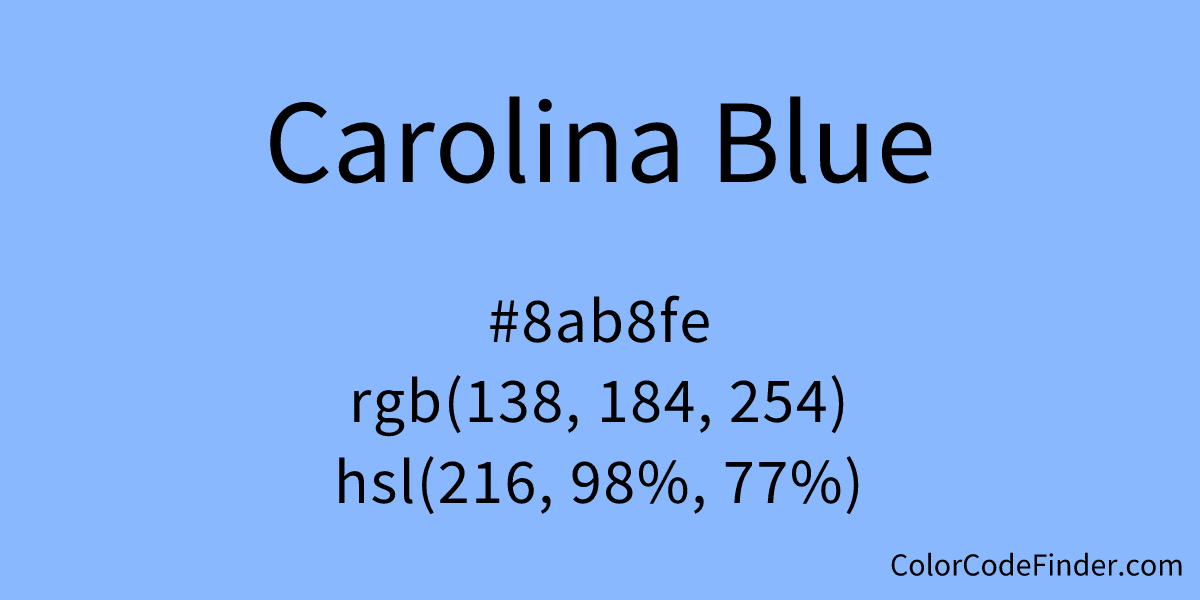 Carolina Blue