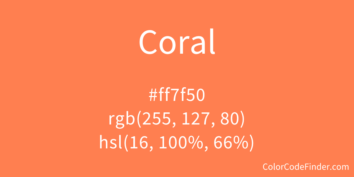 Coral