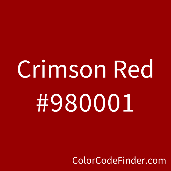 Crimson Red