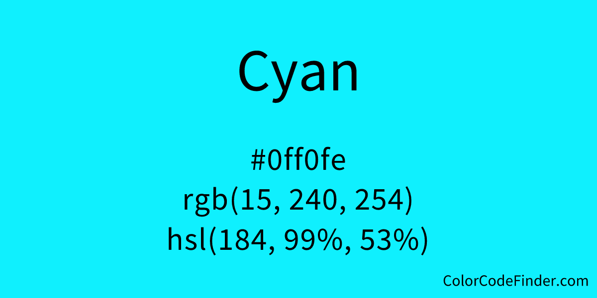 Cyan