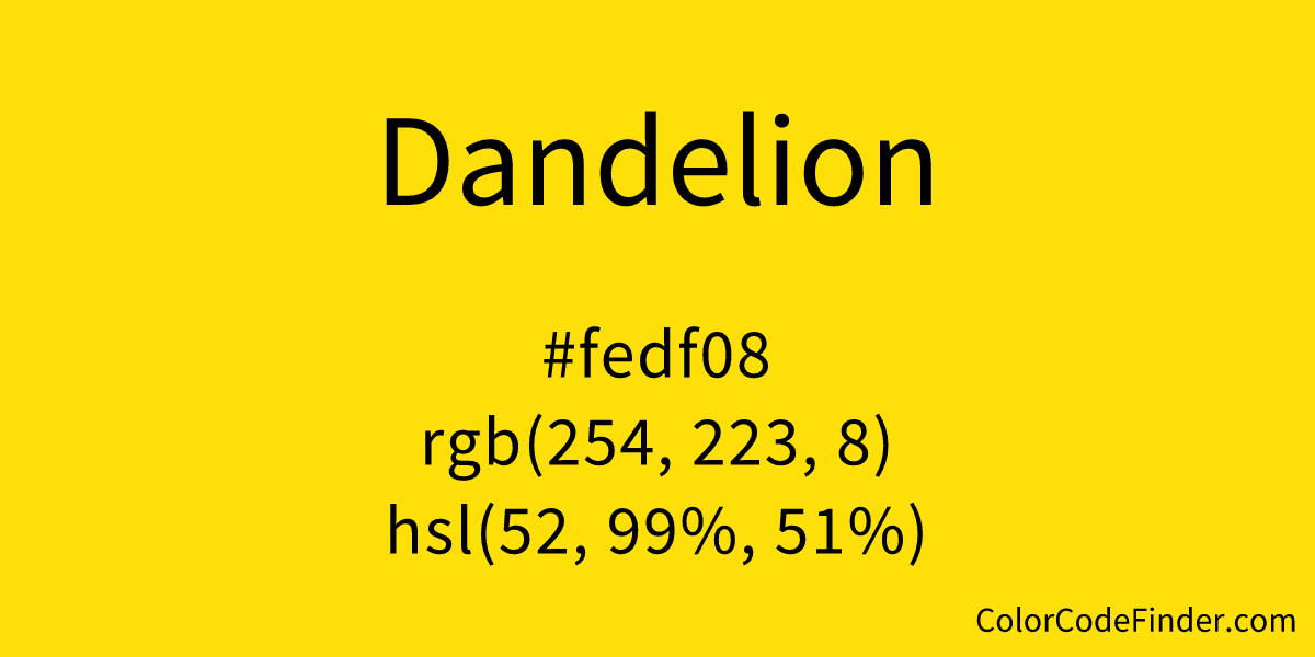 dandelion-color-code-is-fedf08