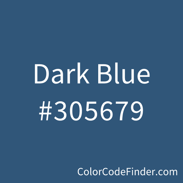 dark blue html color code