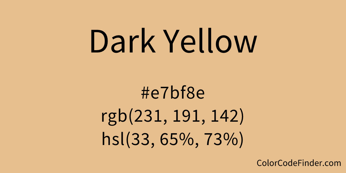 dark-yellow-color-code-is-e7bf8e