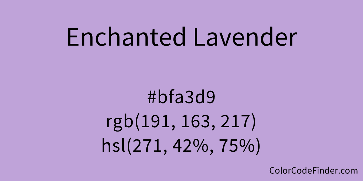 Enchanted Lavender