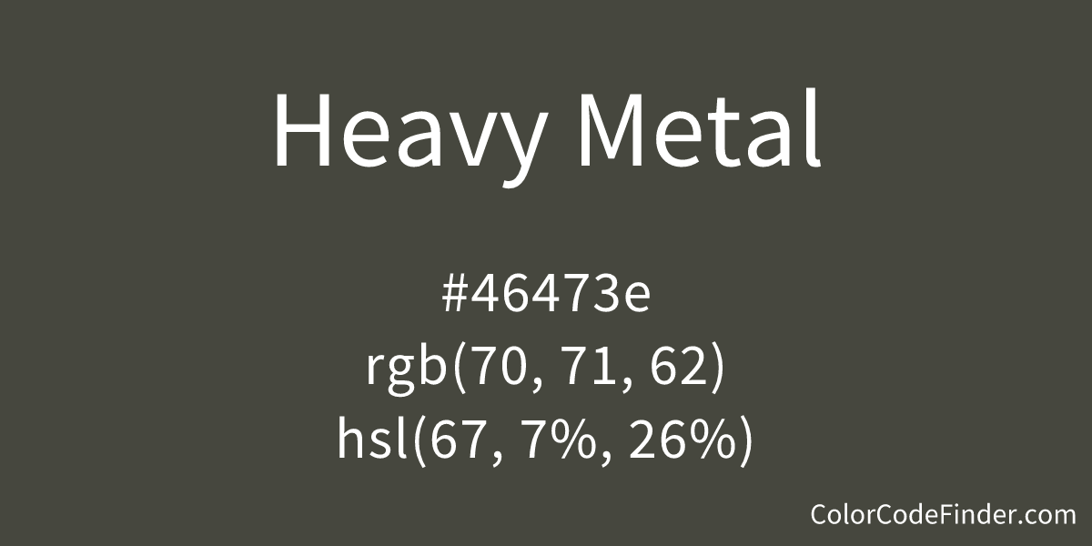 Heavy Metal