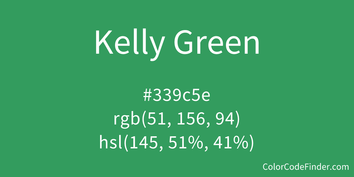 Kelly Green: Best Practices, Color Codes & More!