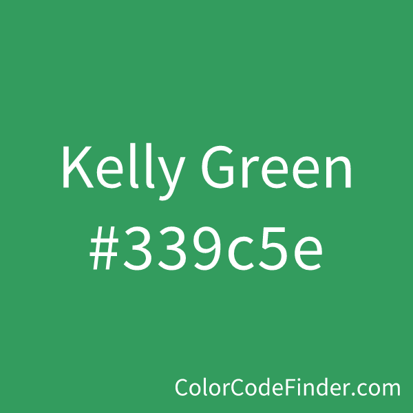 Everything about the color Kelly Green