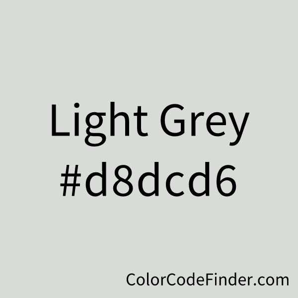 light-grey-color-code-is-d8dcd6