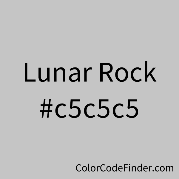 Lunar Rock