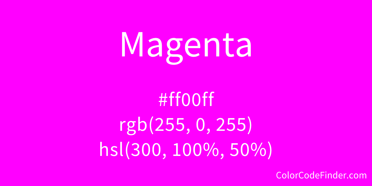 Magenta