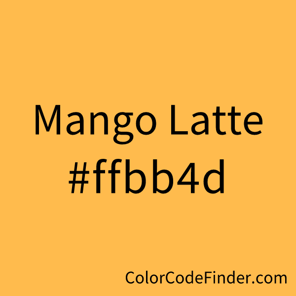 Mango Latte