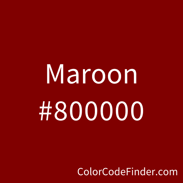 Maroon