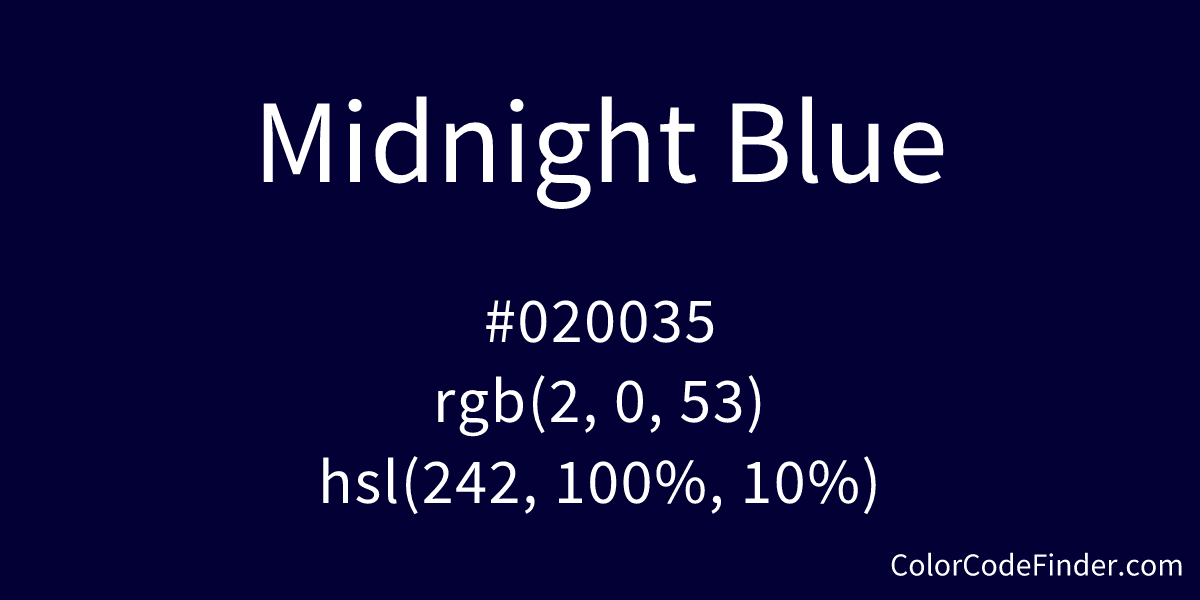 midnight-blue-color-code-is-020035