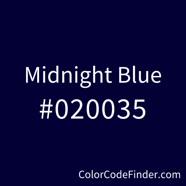 midnight-blue-color-code-is-020035