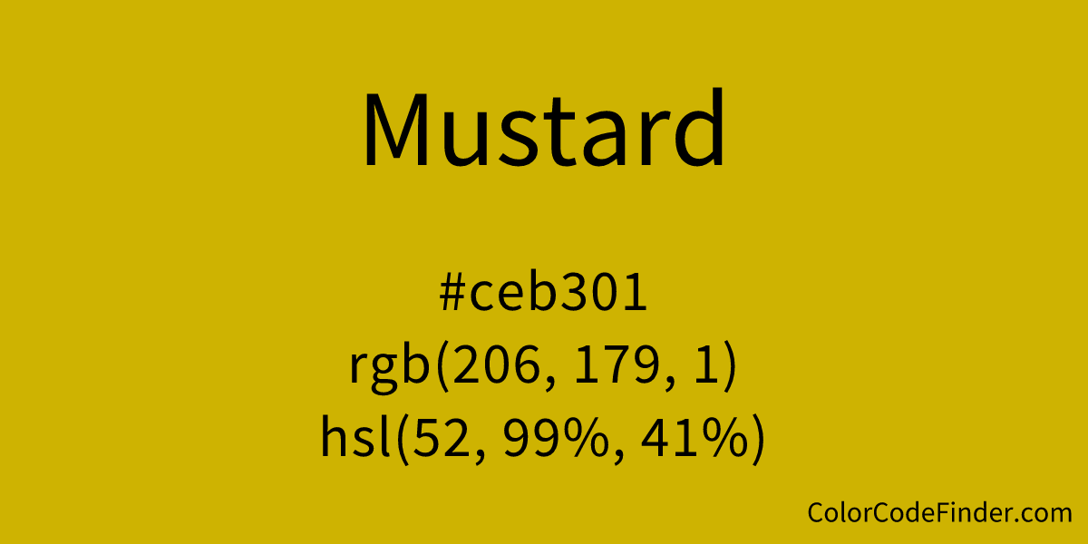 Mustard