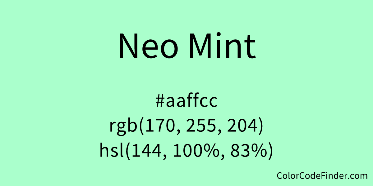 Neo Mint