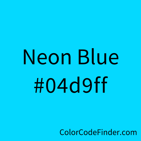 Neon Blue