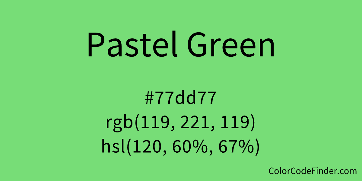 pastel-green-color-code-is-77dd77