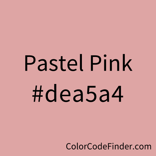 pastel pink color  Color Palette Ideas