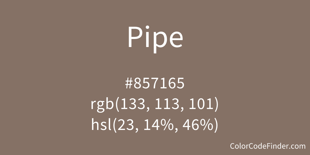 Pipe