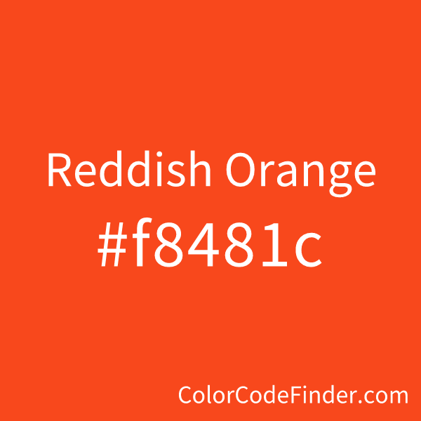 Reddish Orange