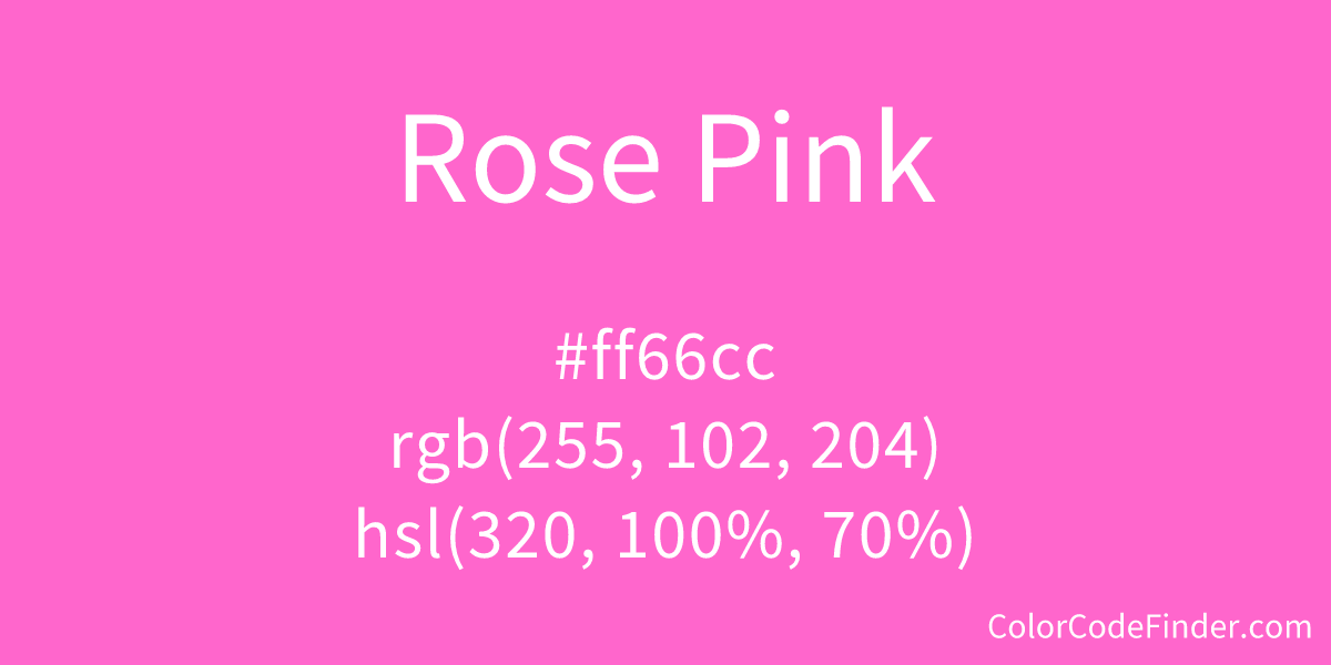 Rose Pink