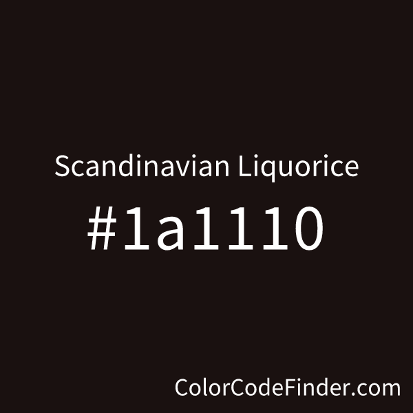 Scandinavian Liquorice