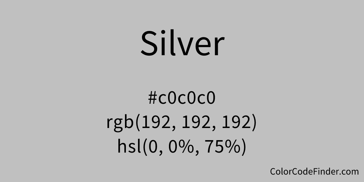 Silver