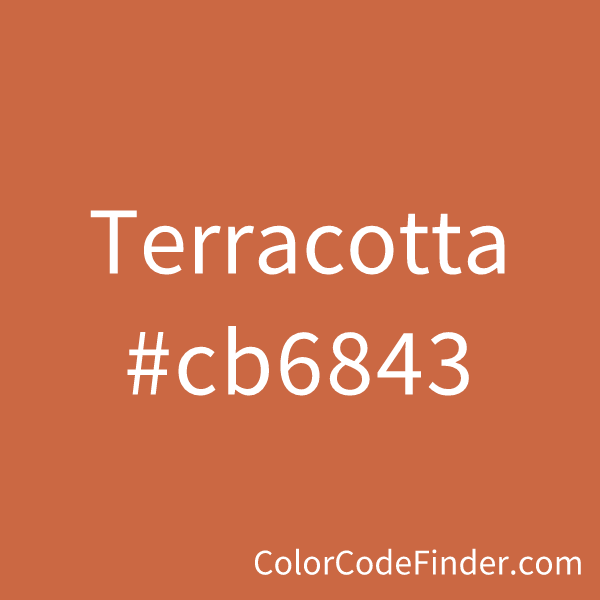 About Dark Terra Cotta - Color codes, similar colors and paints 