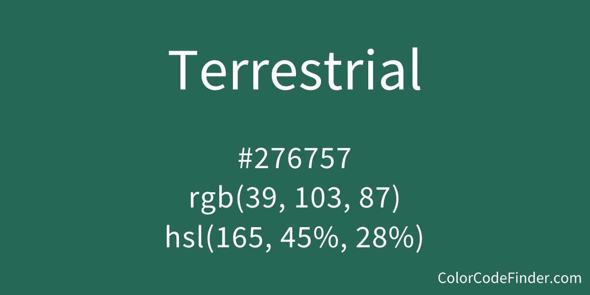 Terrestrial