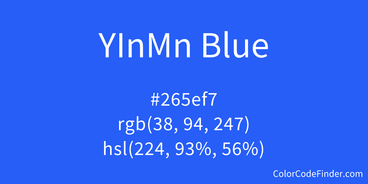 YInMn Blue