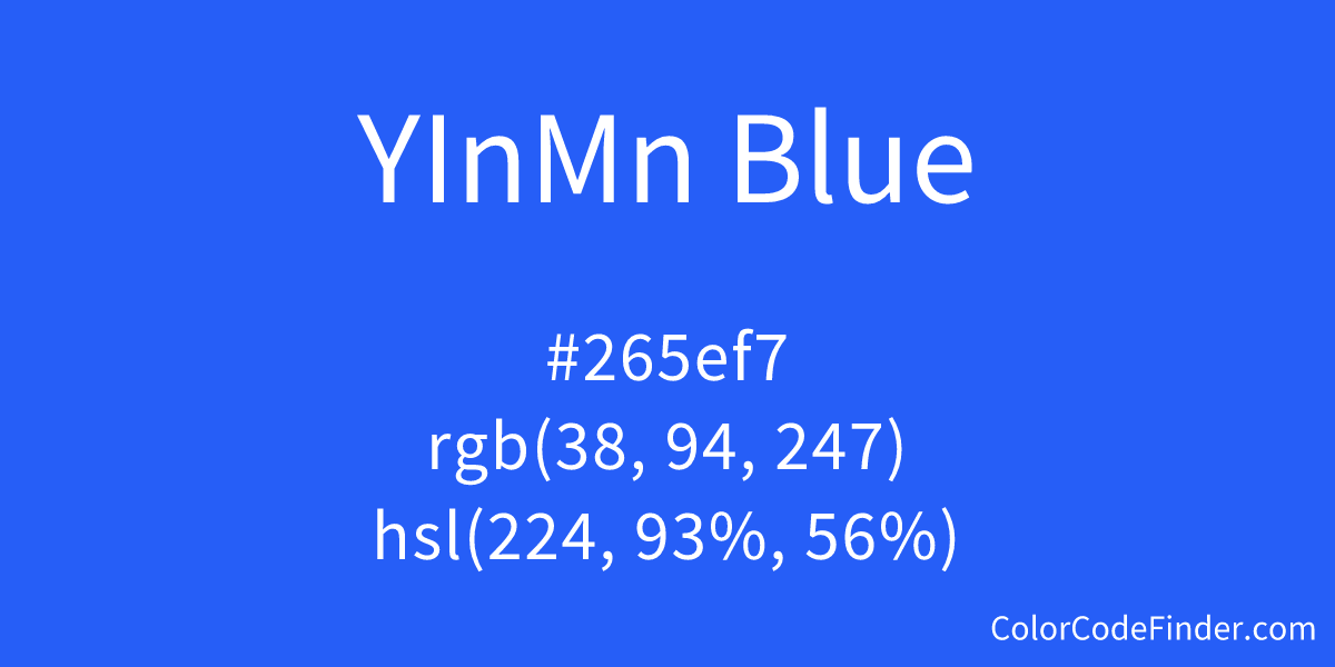 YInMn Blue